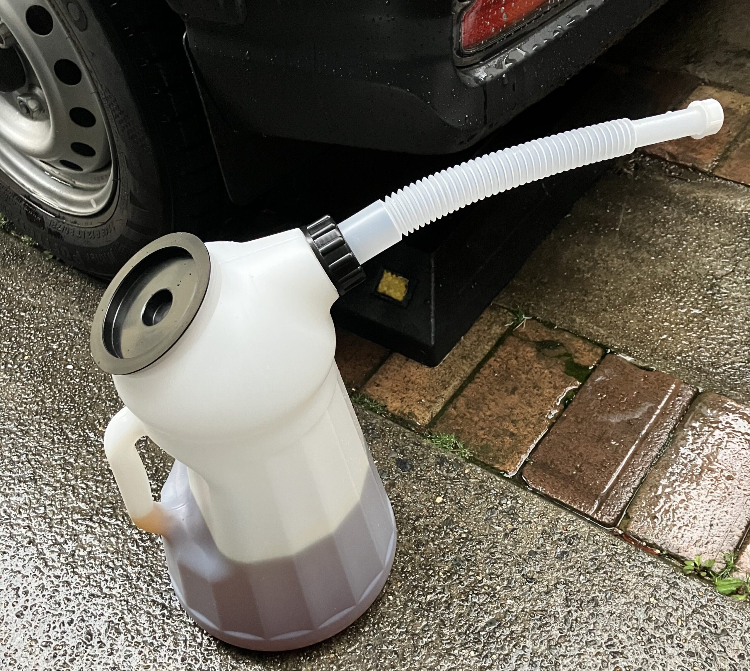 ハイゼットカーゴのオイル交換手順